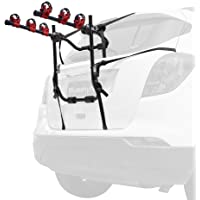 Blueshyhall - Portabicicletas para puerta de maletero de coche sin enganche para remolque y con correas